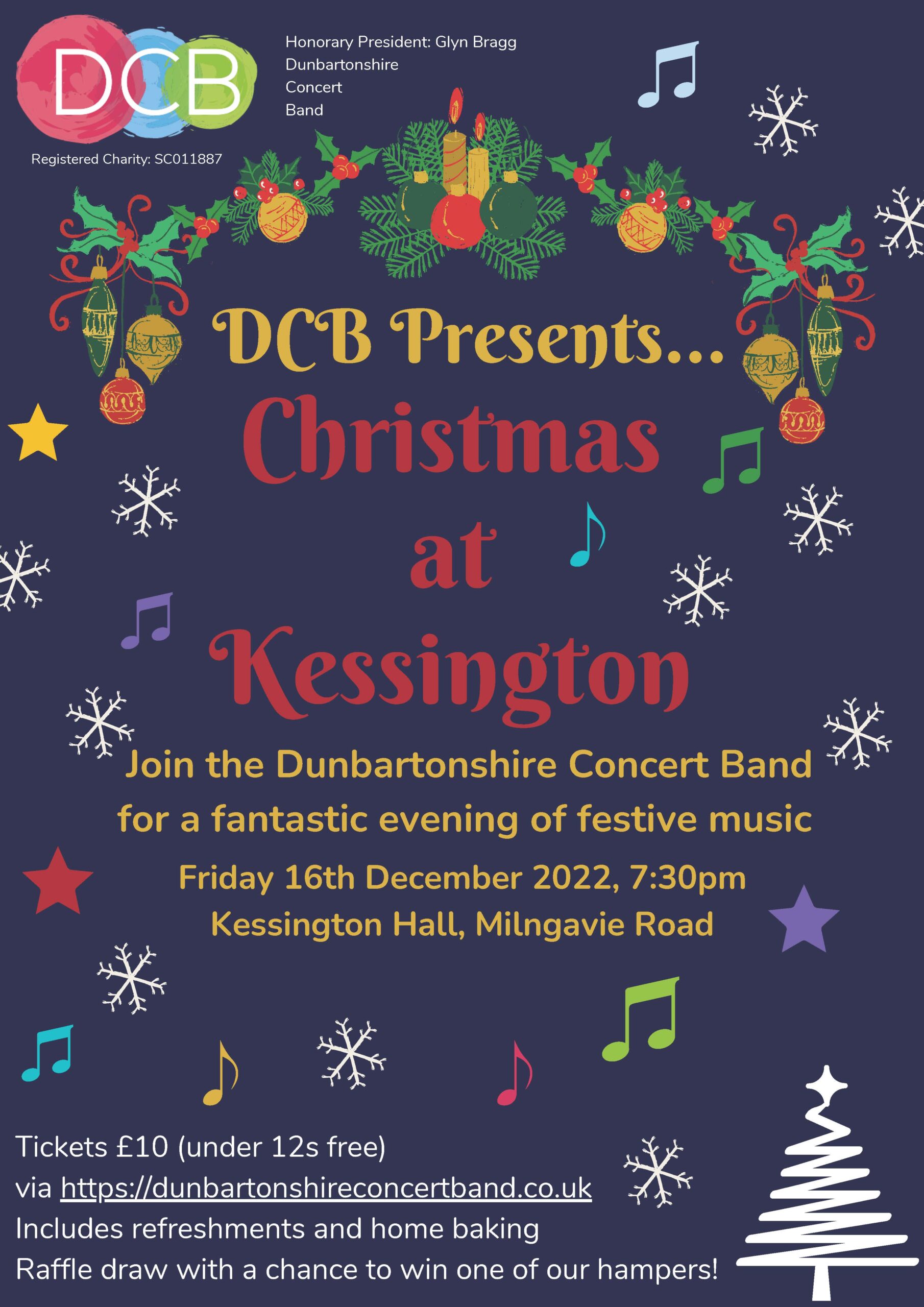 Christmas Concert tickets Dunbartonshire Concert Band